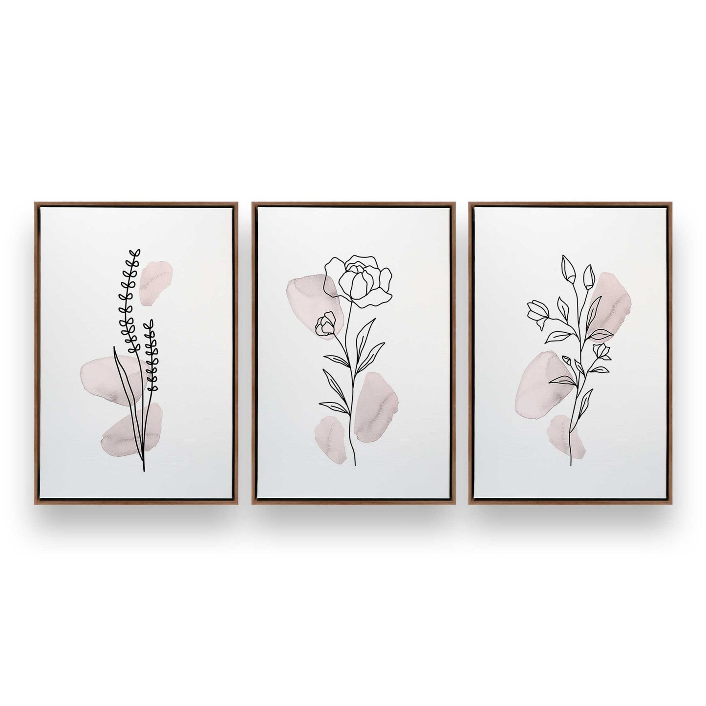 [Color:Walnut], Picture of art in a Walnut frame