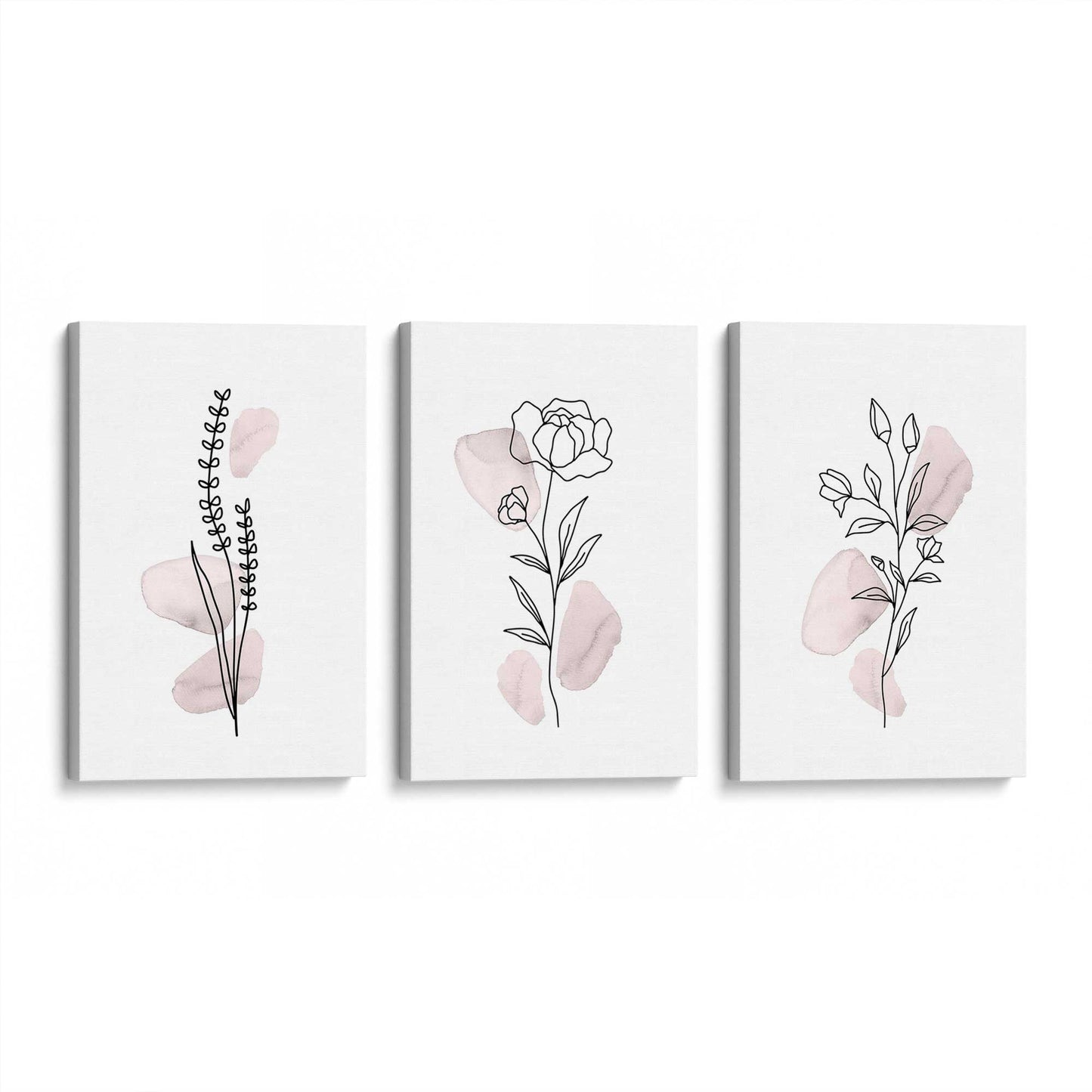 [Color:Stretched Canvas], Picture of art at an angle