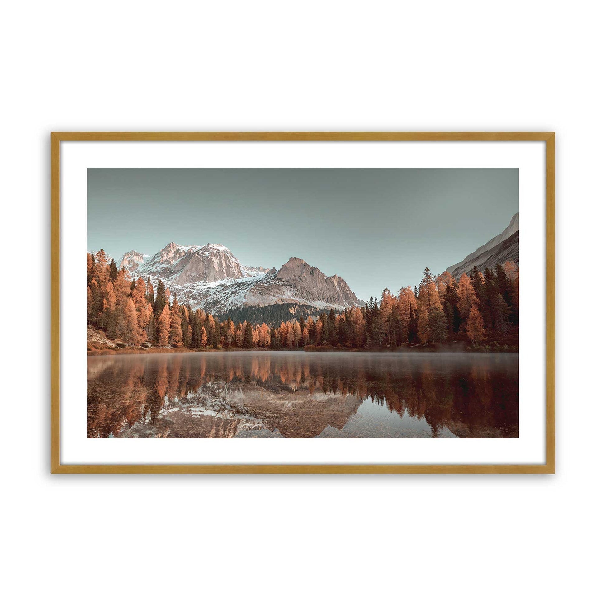 [Color:Polished Gold], Picture of art in a Polished Gold frame
