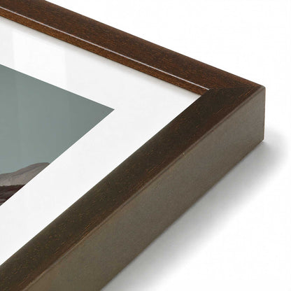 [Color:Belvinder Brown], Picture of art in a Belvinder Brown frame at an angle