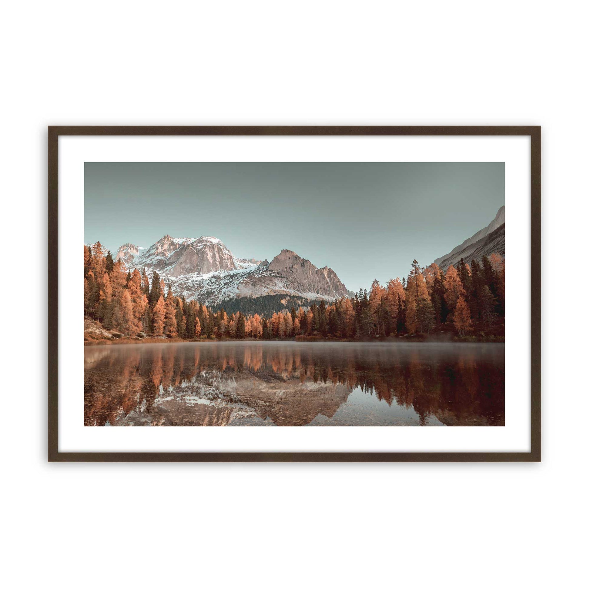 [Color:Belvinder Brown], Picture of art in a Belvinder Brown frame