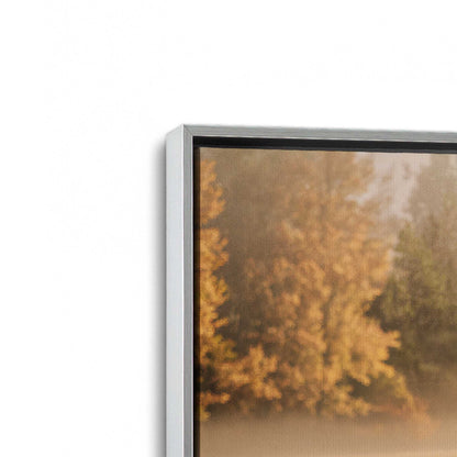 [Color:Polished Chrome], Picture of art in a Polished Chrome frame at an angle