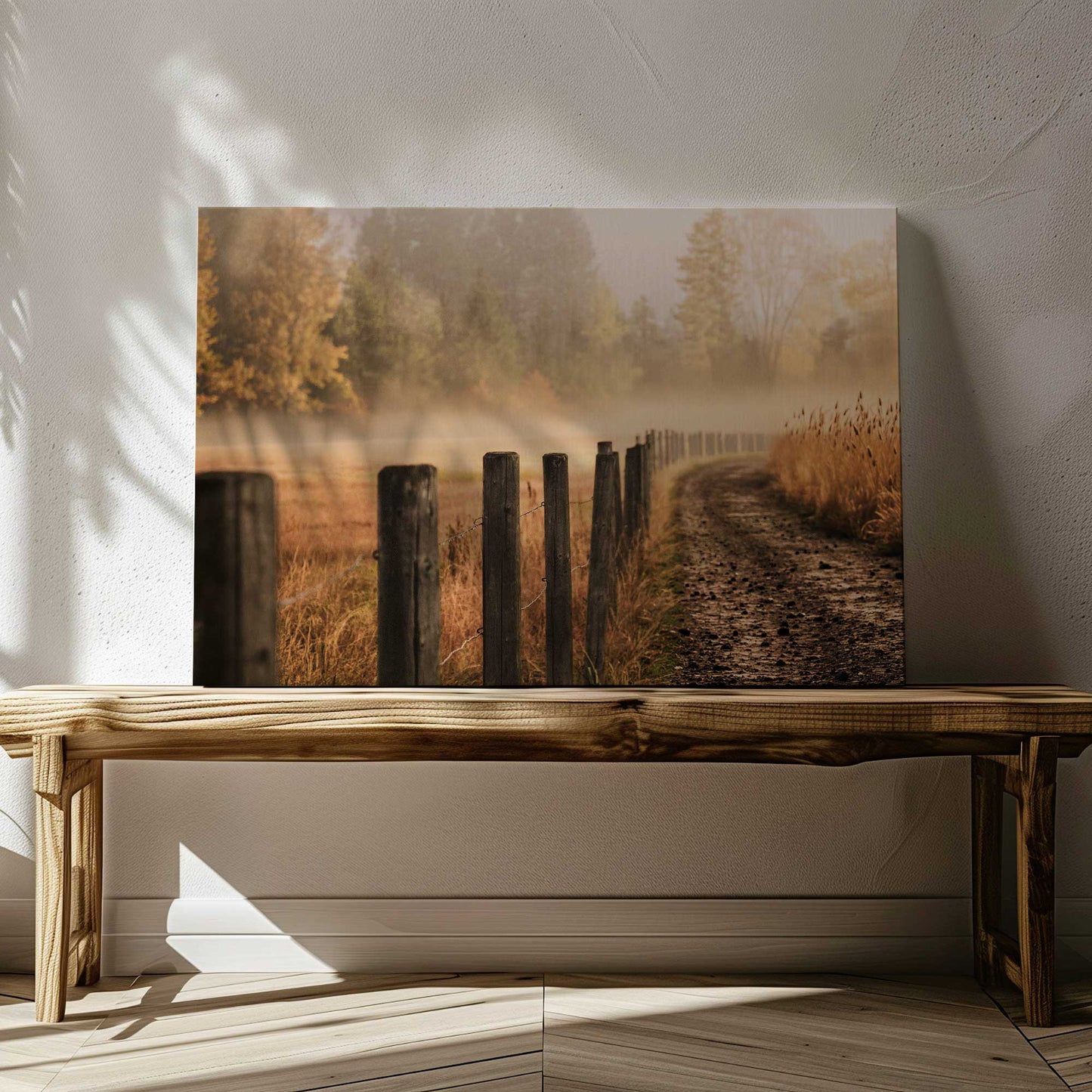 Picture of art in a room