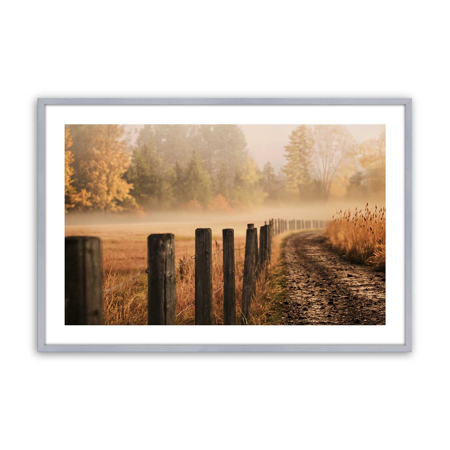 [Color:Polished Chrome], Picture of art in a Polished Chrome frame