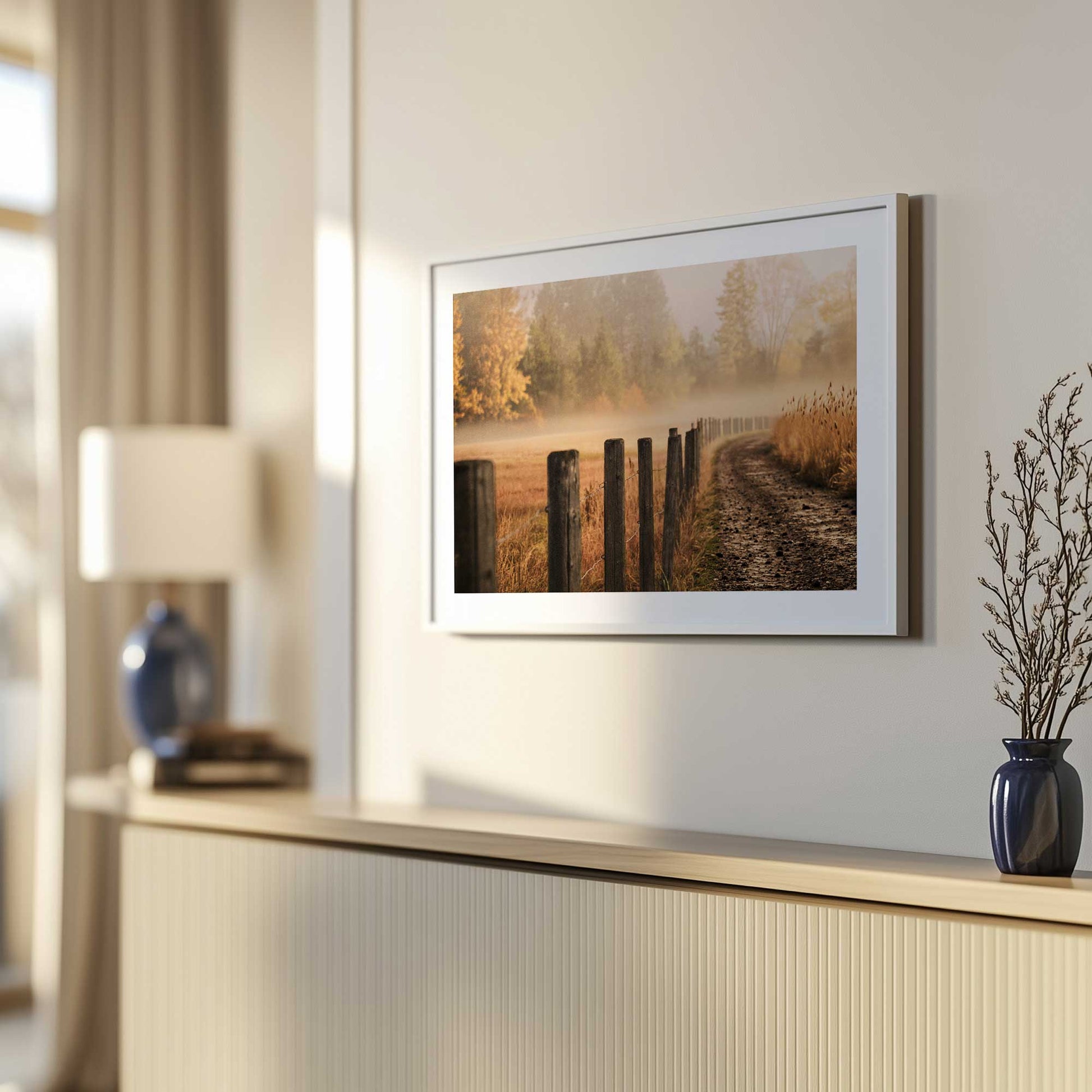Picture of art in a room