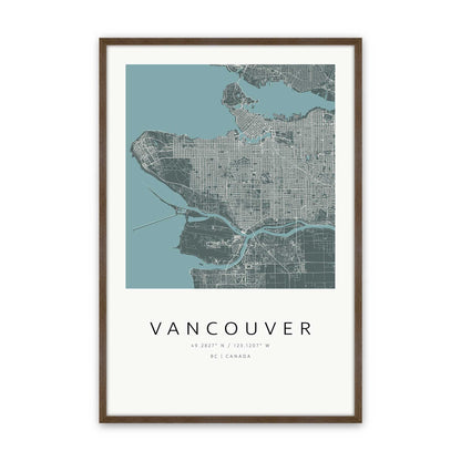 [Color:Walnut], Picture of art in a Walnut frame