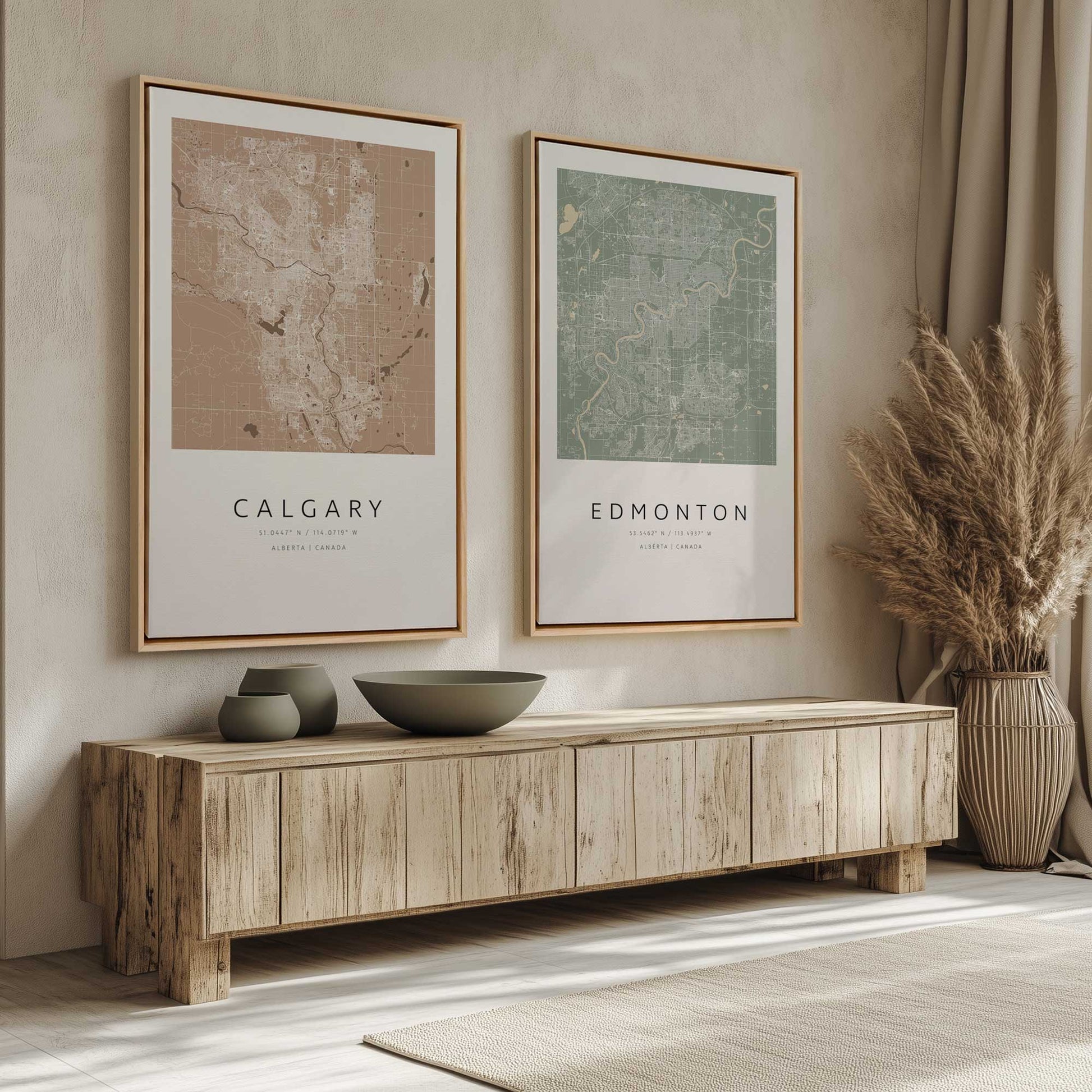 [Color:Satin Black], Picture of art in a Satin Black frame