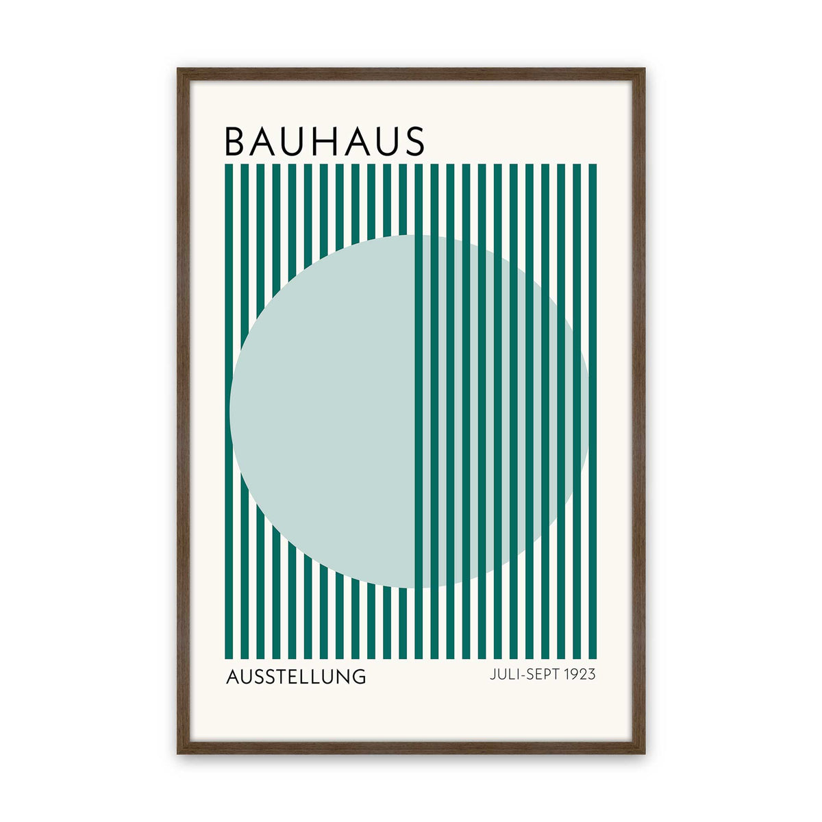 [Color:Walnut], Picture of art in a Walnut frame