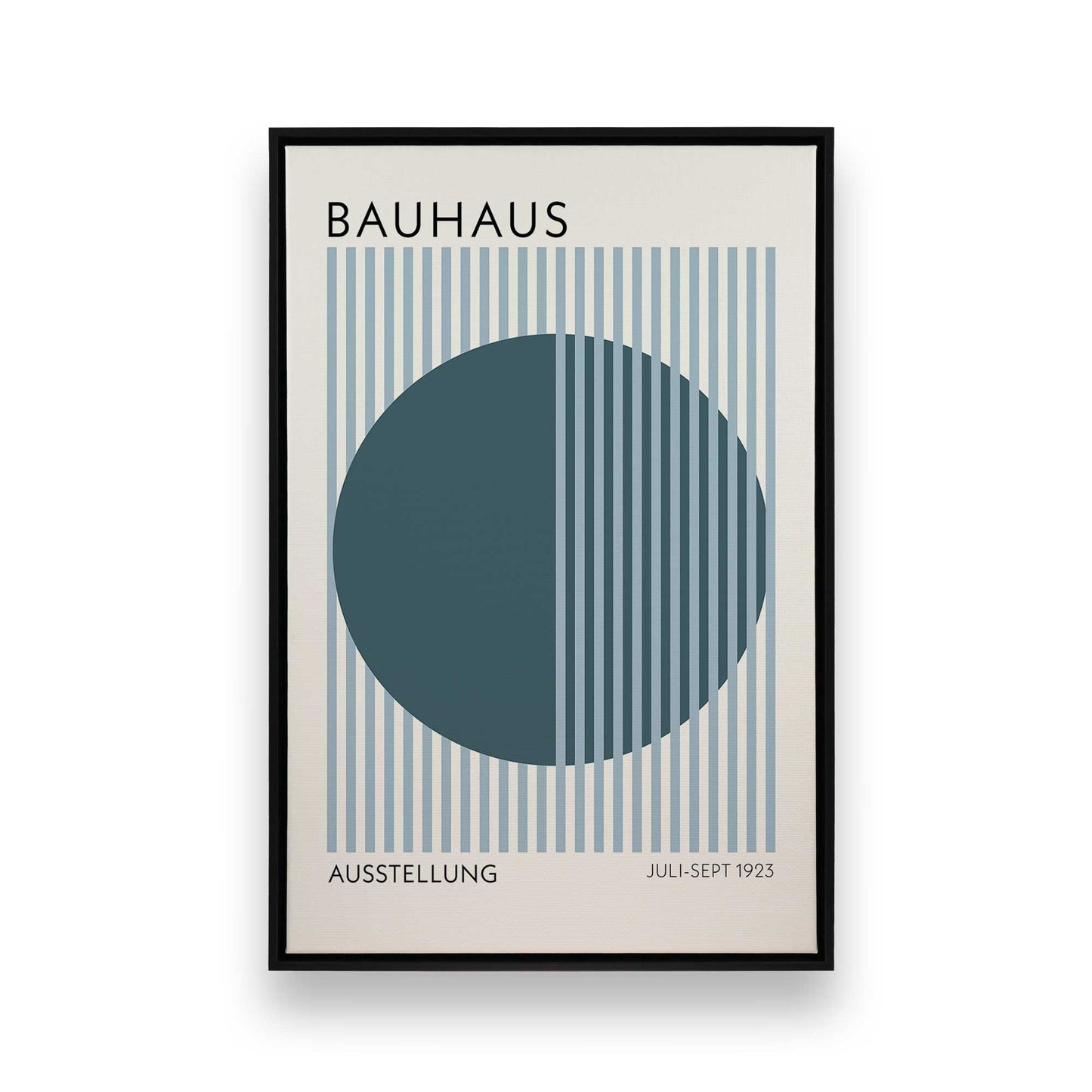 [Color:Satin Black], Picture of art in a Satin Black frame