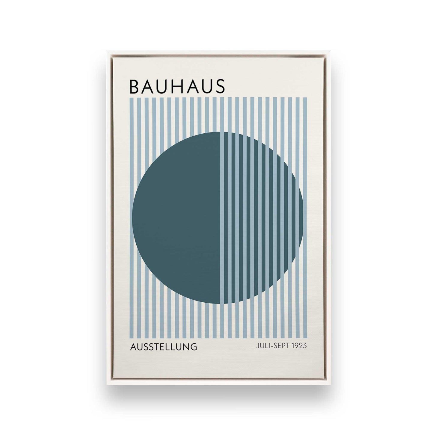 [Color:Opaque White], Picture of art in a White frame