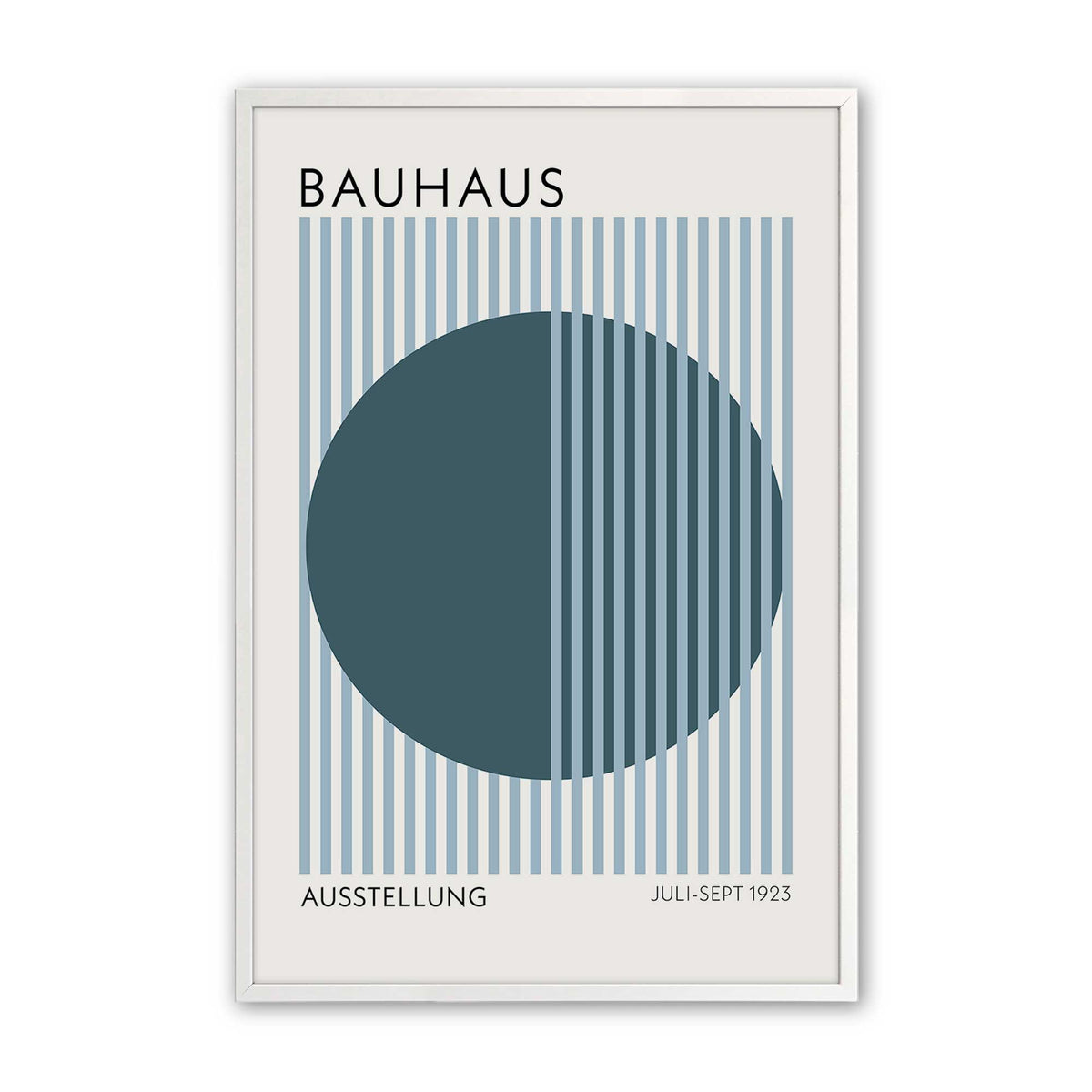 [Color:Opaque White], Picture of art in an Opaque White frame