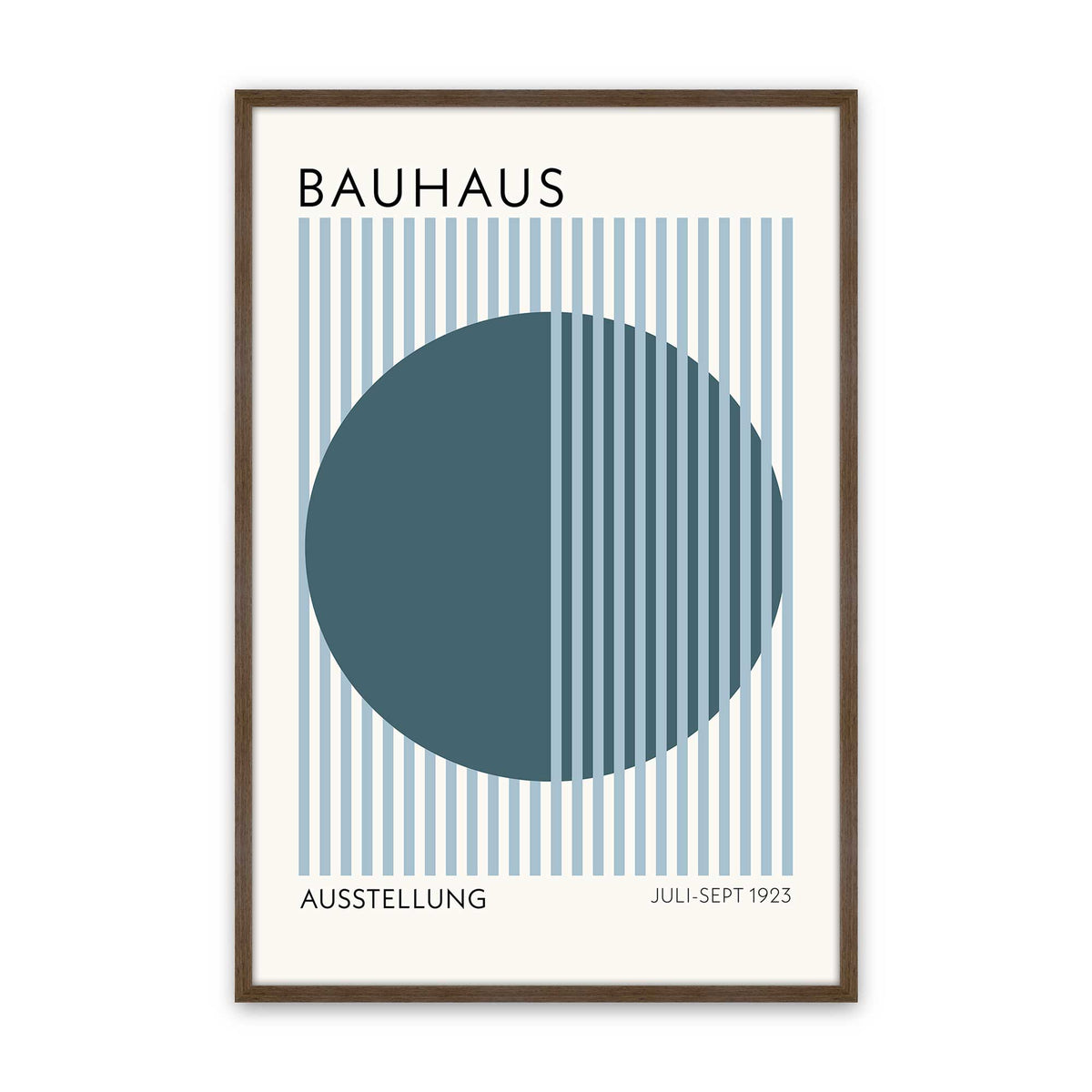 [Color:Walnut], Picture of art in a Walnut frame