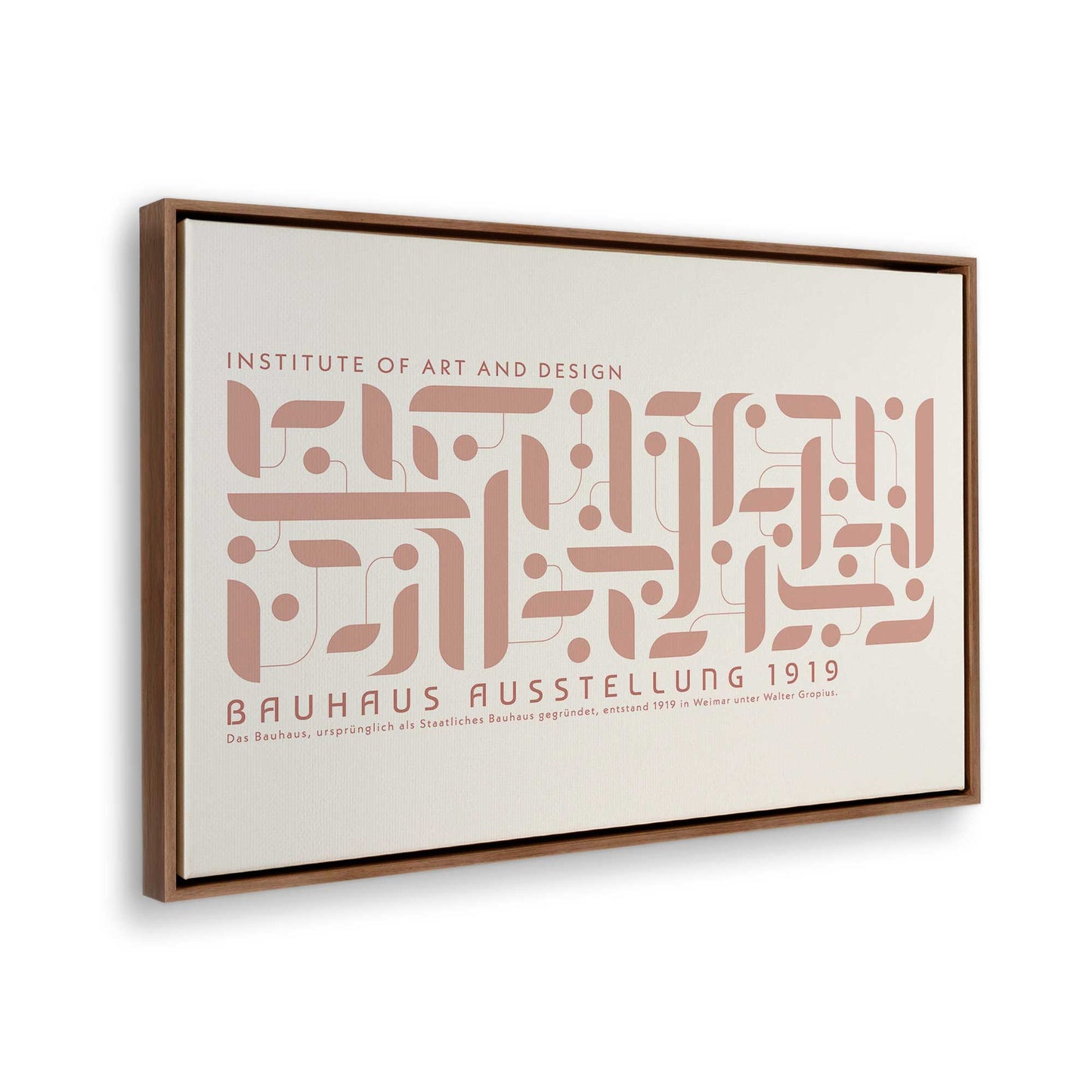 [Color:Walnut], Picture of the corner of the art