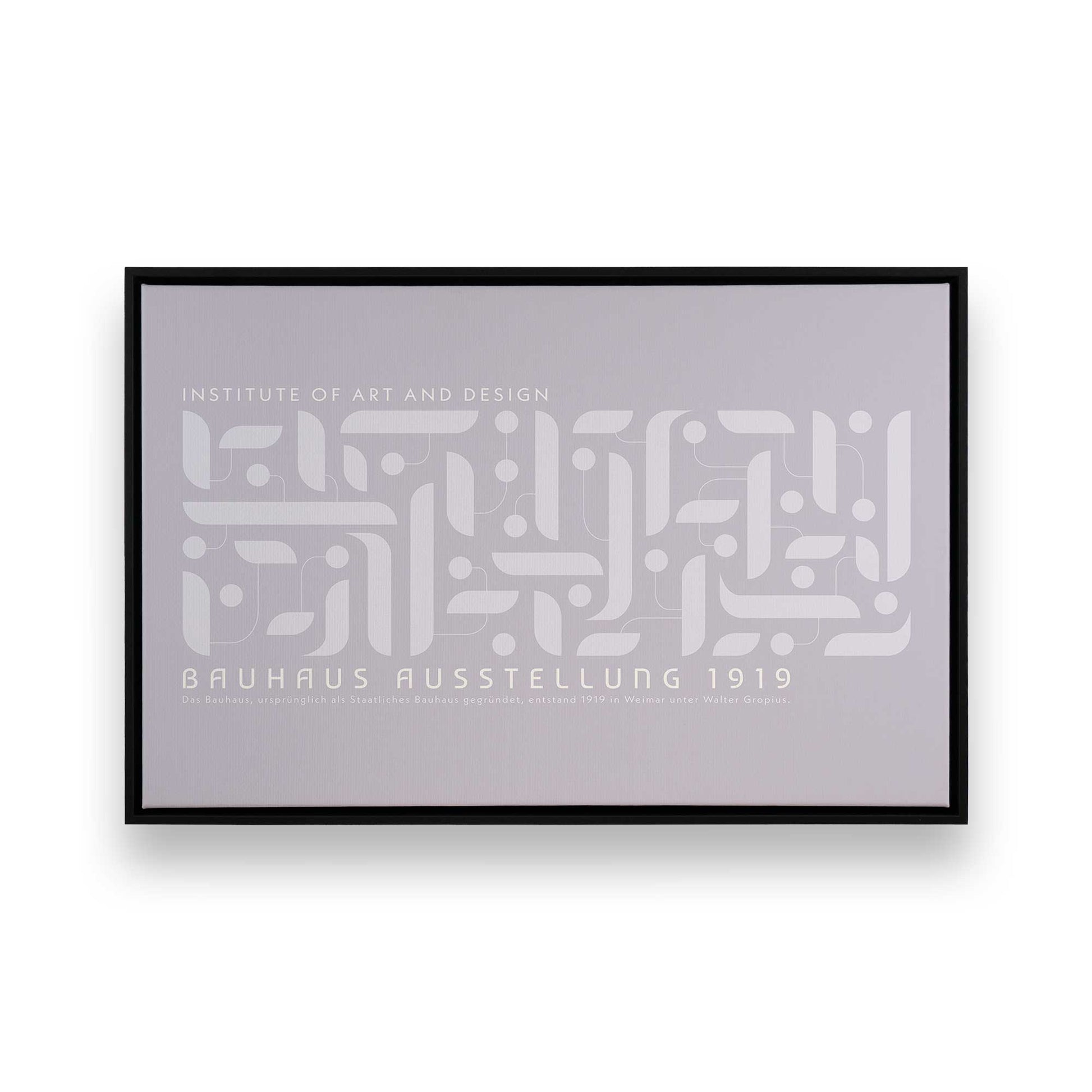 [Color:Satin Black], Picture of art in a Satin Black frame