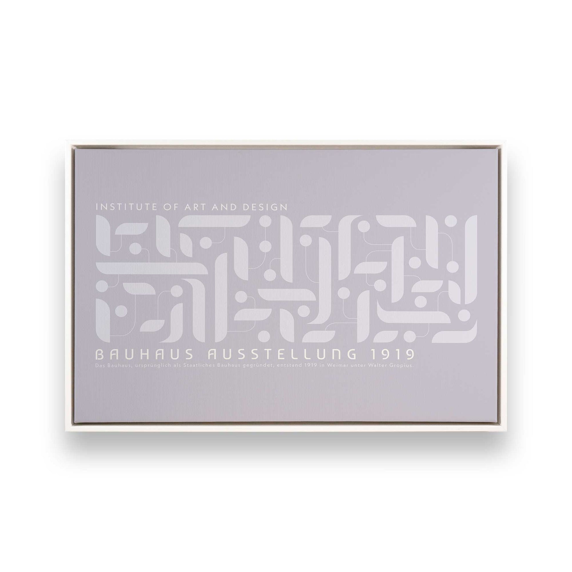 [Color:Opaque White], Picture of art in a White frame