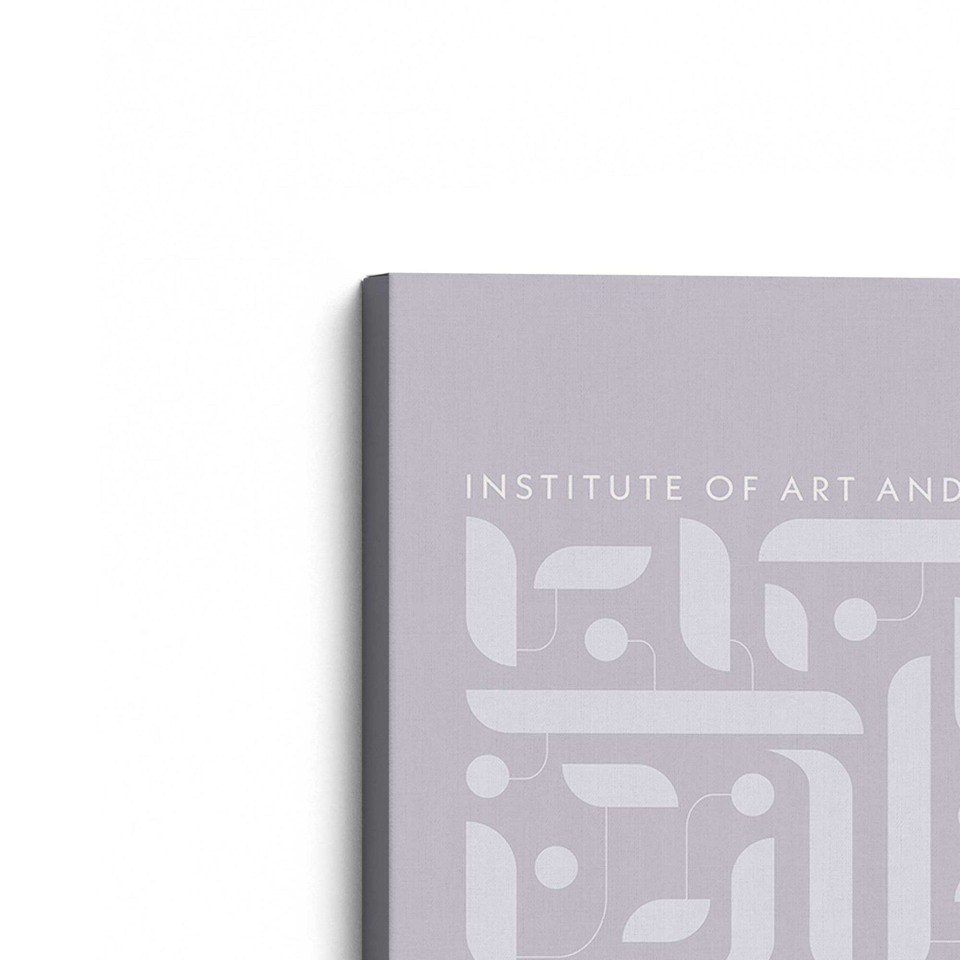 [Color:Stretched Canvas], Picture of the corner of the art