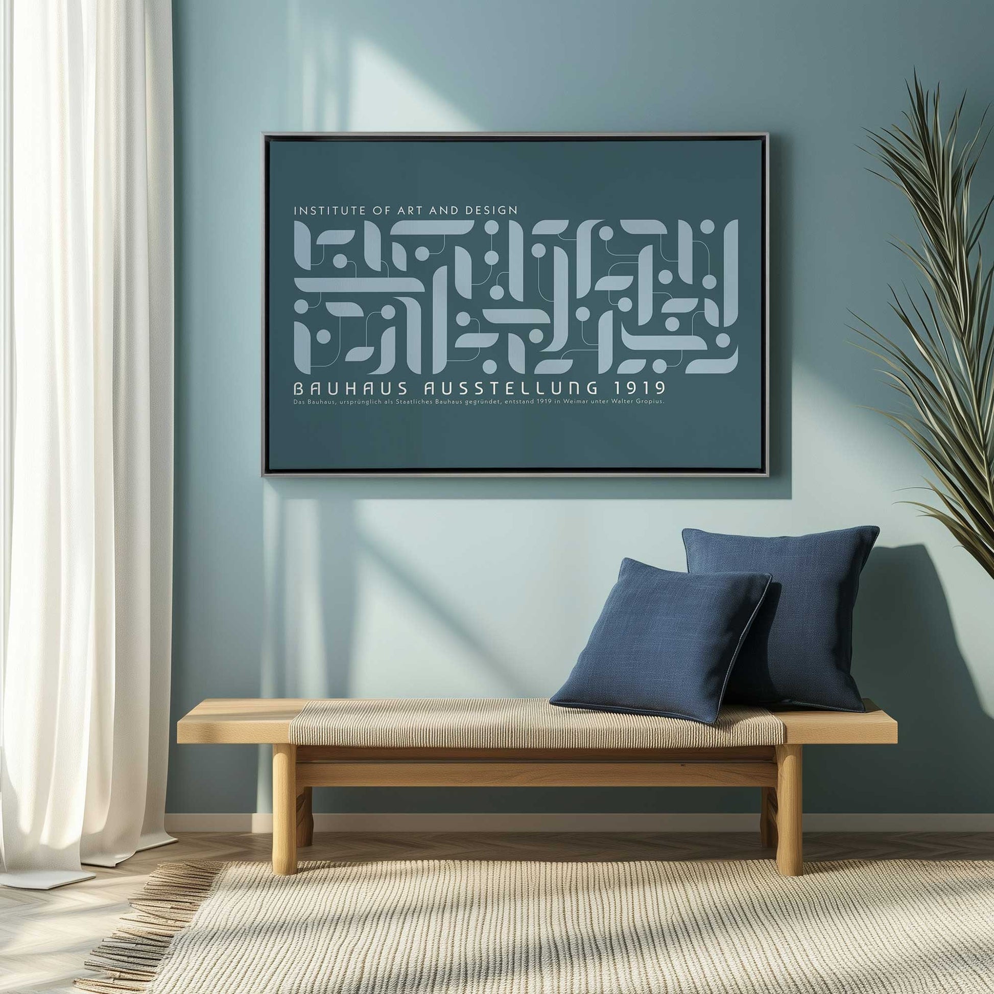 Picture of art in a room