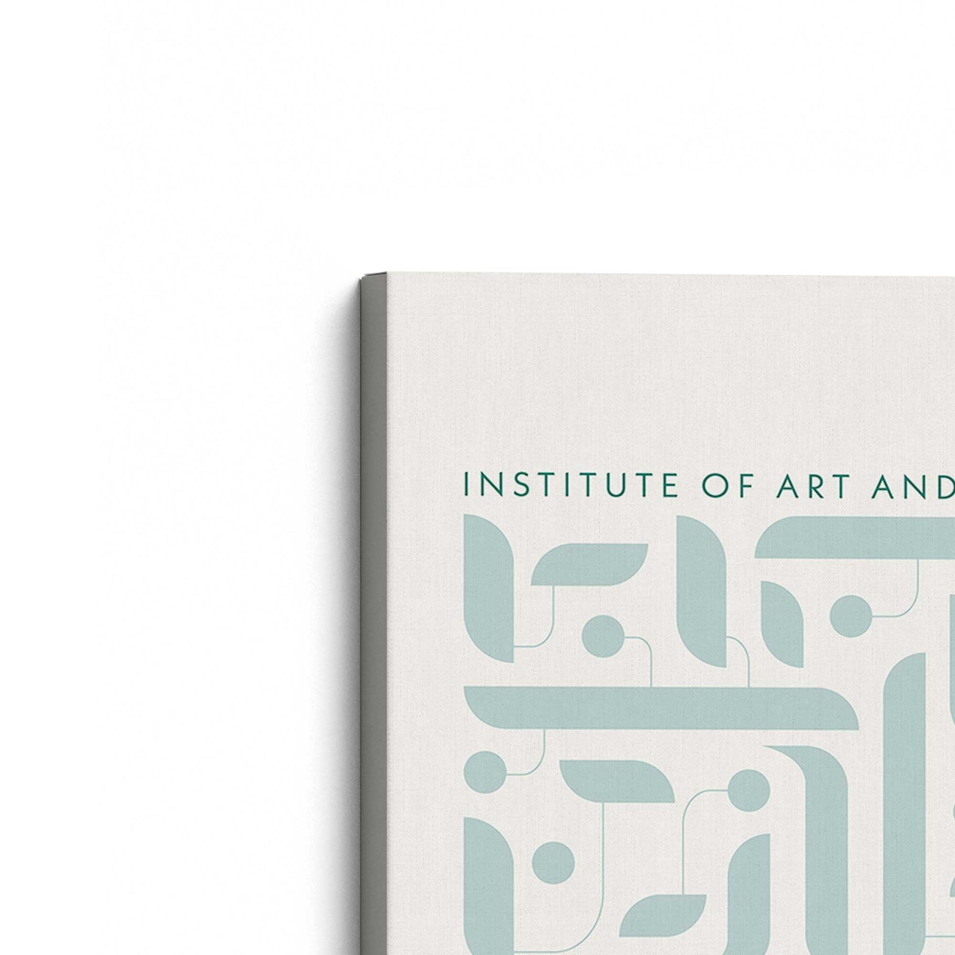 [Color:Stretched Canvas], Picture of the corner of the art