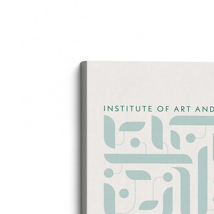 [Color:Stretched Canvas], Picture of the corner of the art