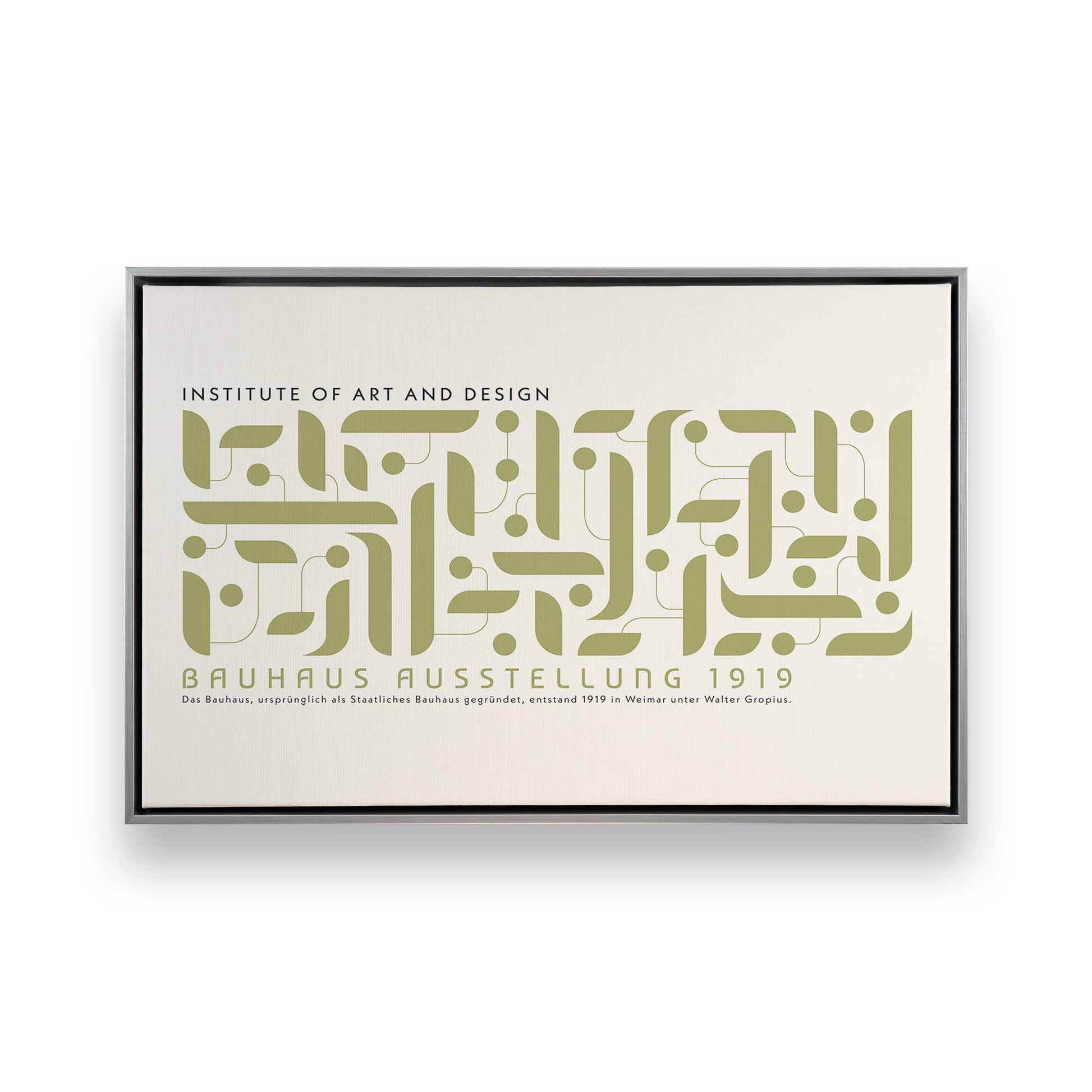 [Color:Polished Chrome], Picture of art in a Polished Chrome frame