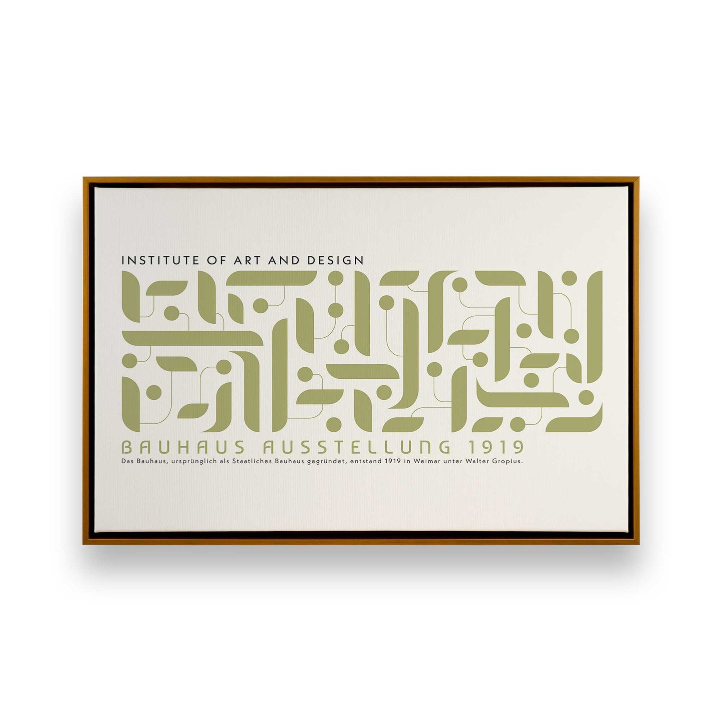 [Color:Polished Gold], Picture of art in a Polished Gold frame