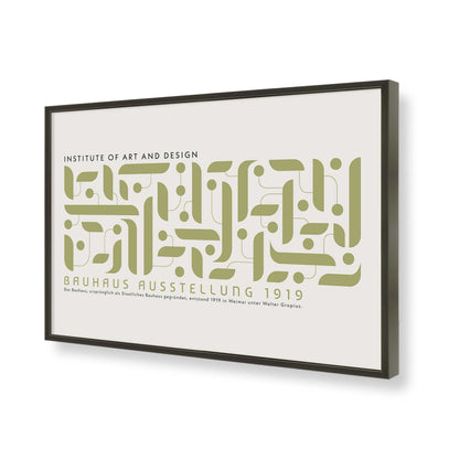 [Color:Satin Black], Picture of art in a Satin Black frame of the corner