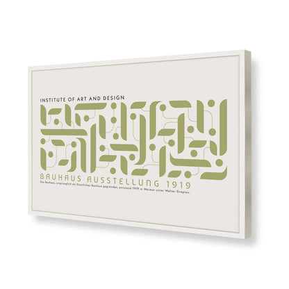 [Color:Opaque White], Picture of art in a Opaque White frame of the corner