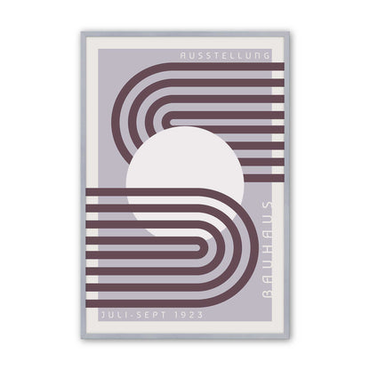 Lilac Bauhaus Trio Set of 3 At Prints