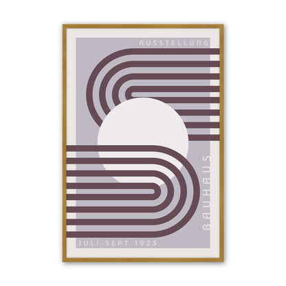 Lilac Bauhaus Trio Set of 3 At Prints