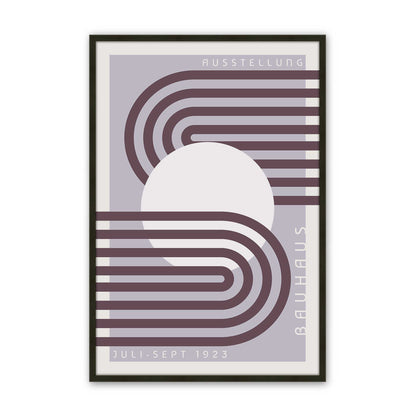 Lilac Bauhaus Trio Set of 3 At Prints