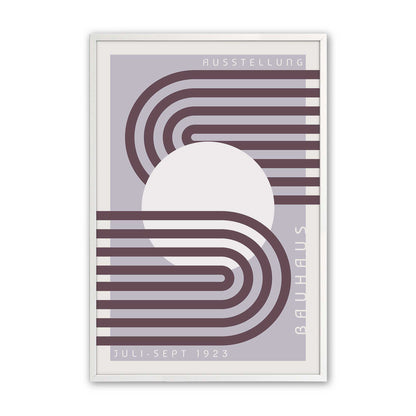 Lilac Bauhaus Trio Set of 3 At Prints