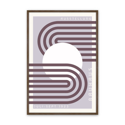 Lilac Bauhaus Trio Set of 3 At Prints