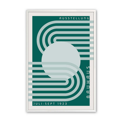 Green Bauhaus Trio Set of 3 At Prints