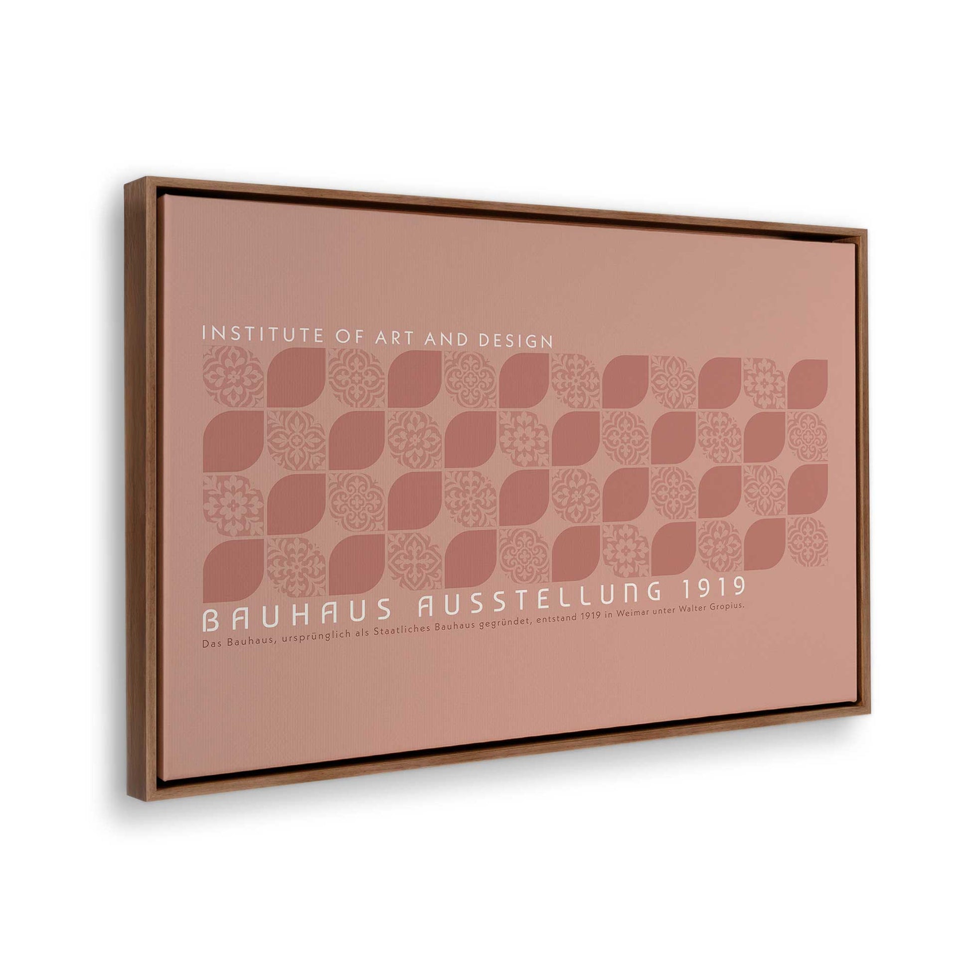 [Color:Walnut], Picture of the corner of the art