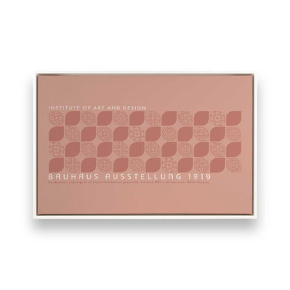 [Color:Opaque White], Picture of art in a White frame