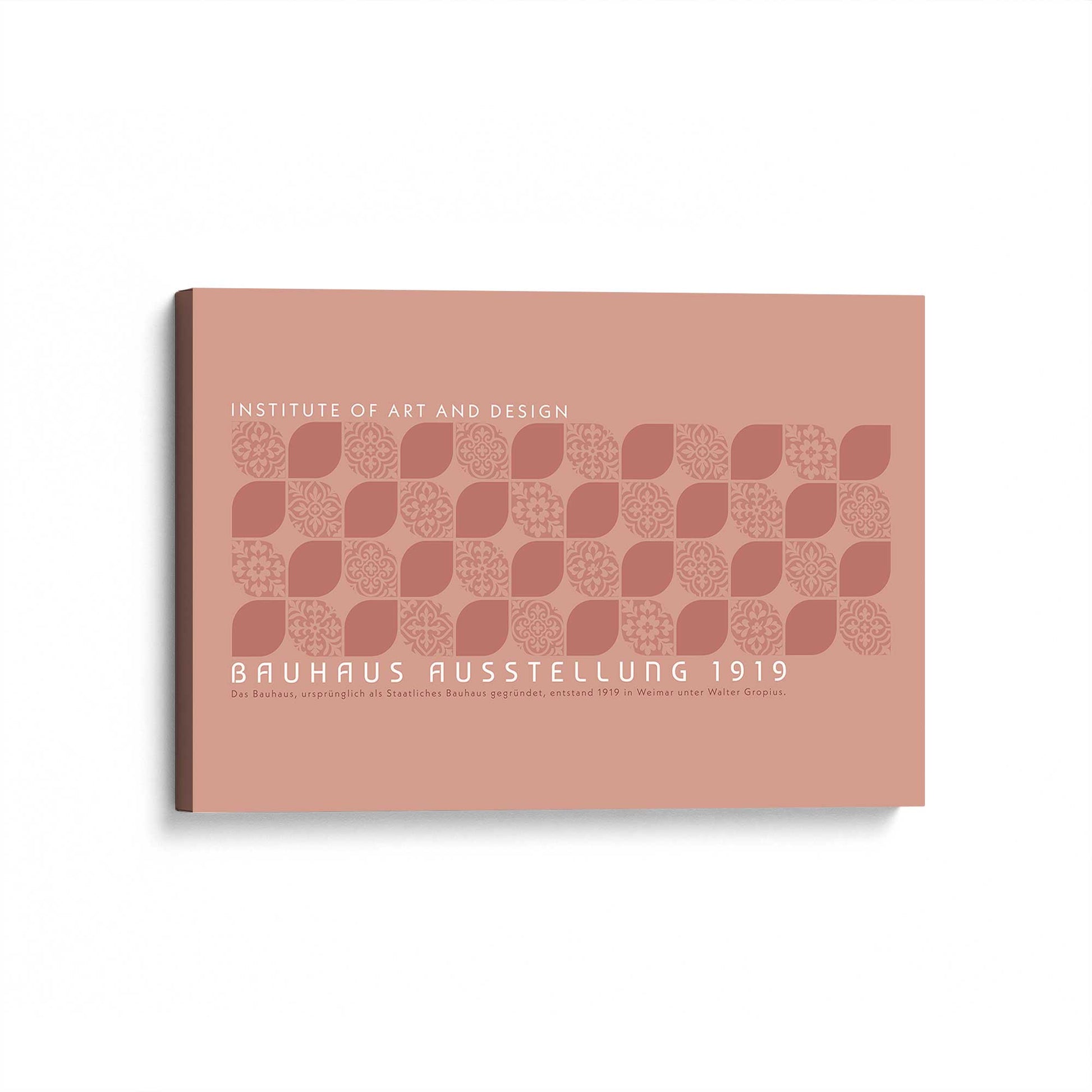 [Color:Stretched Canvas], Picture of art at an angle