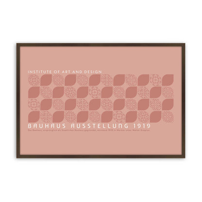 [Color:Brown], Picture of art in a Brown frame