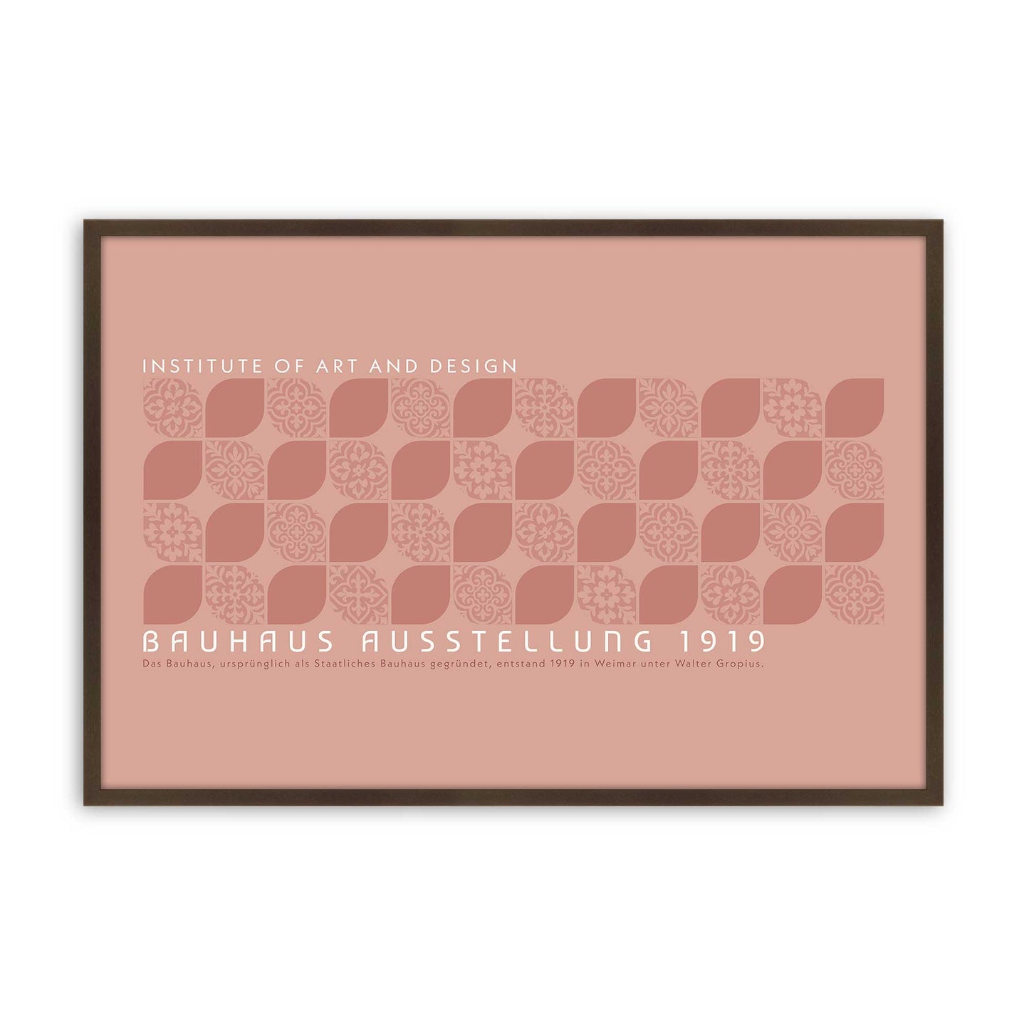 [Color:Belvinder Brown], Picture of art in a Belvinder Brown frame