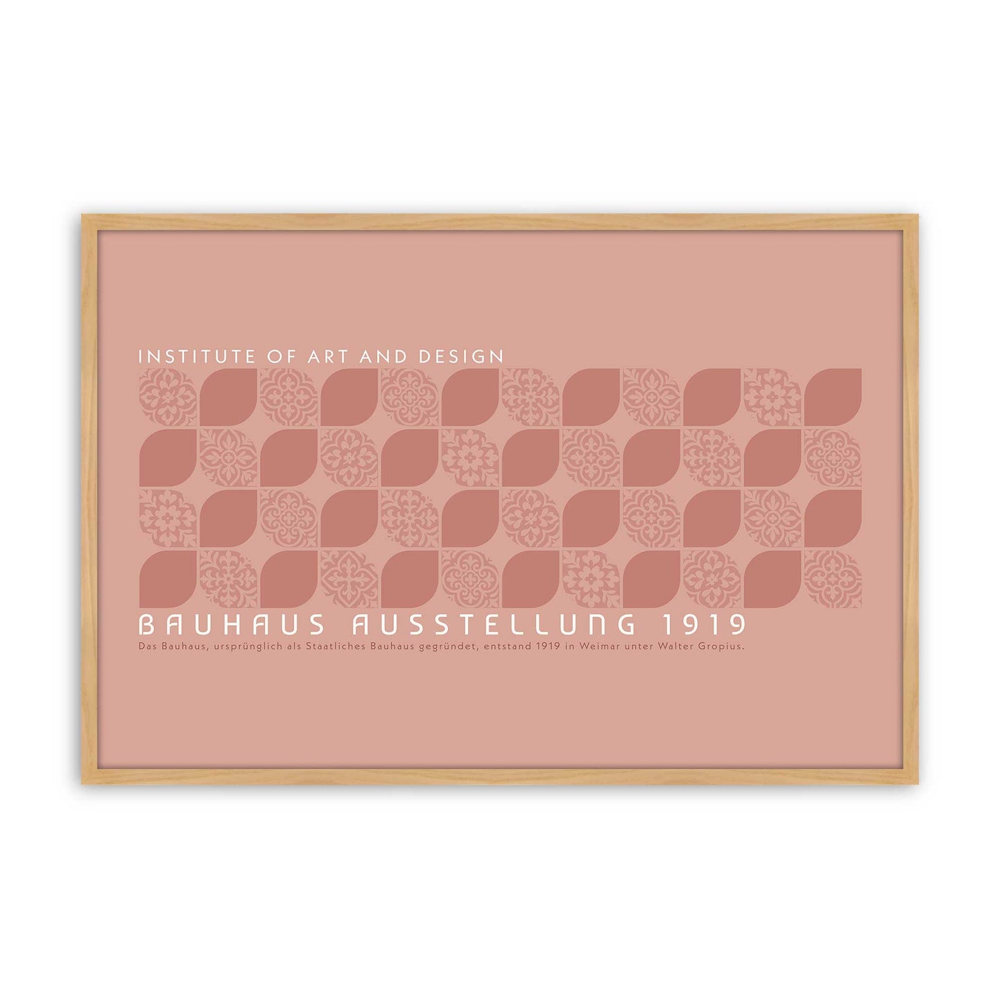 [Color:American Maple], Picture of art in a American Maple frame