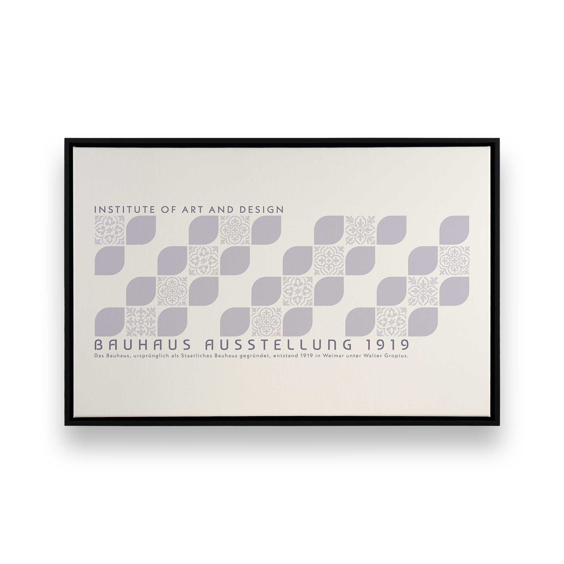[Color:Satin Black], Picture of art in a Satin Black frame