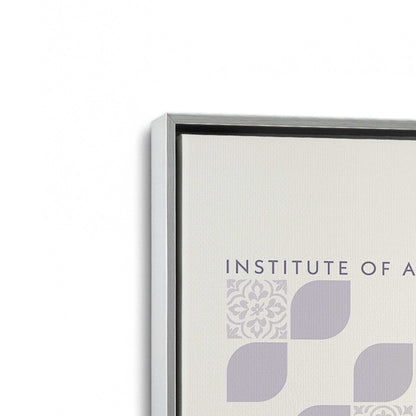 [Color:Polished Chrome], Picture of art in a Polished Chrome frame at an angle