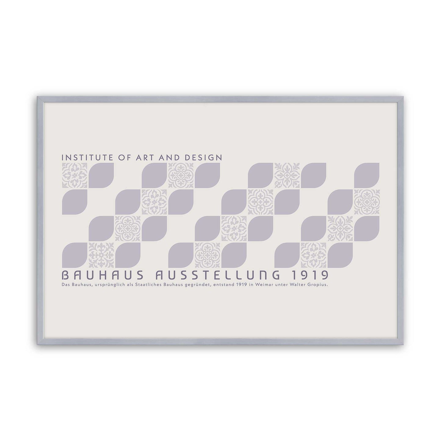 [Color:Polished Chrome], Picture of art in a Polished Chrome frame