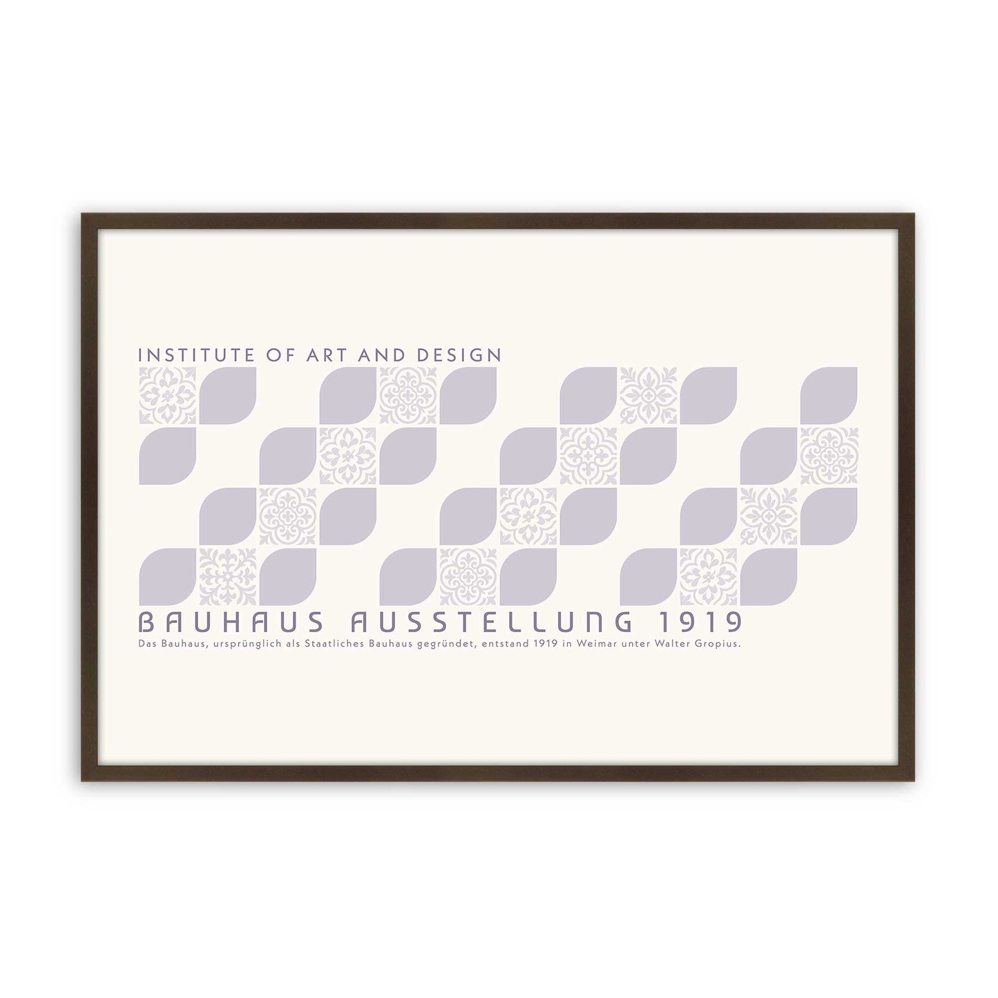[Color:Belvinder Brown], Picture of art in a Belvinder Brown frame