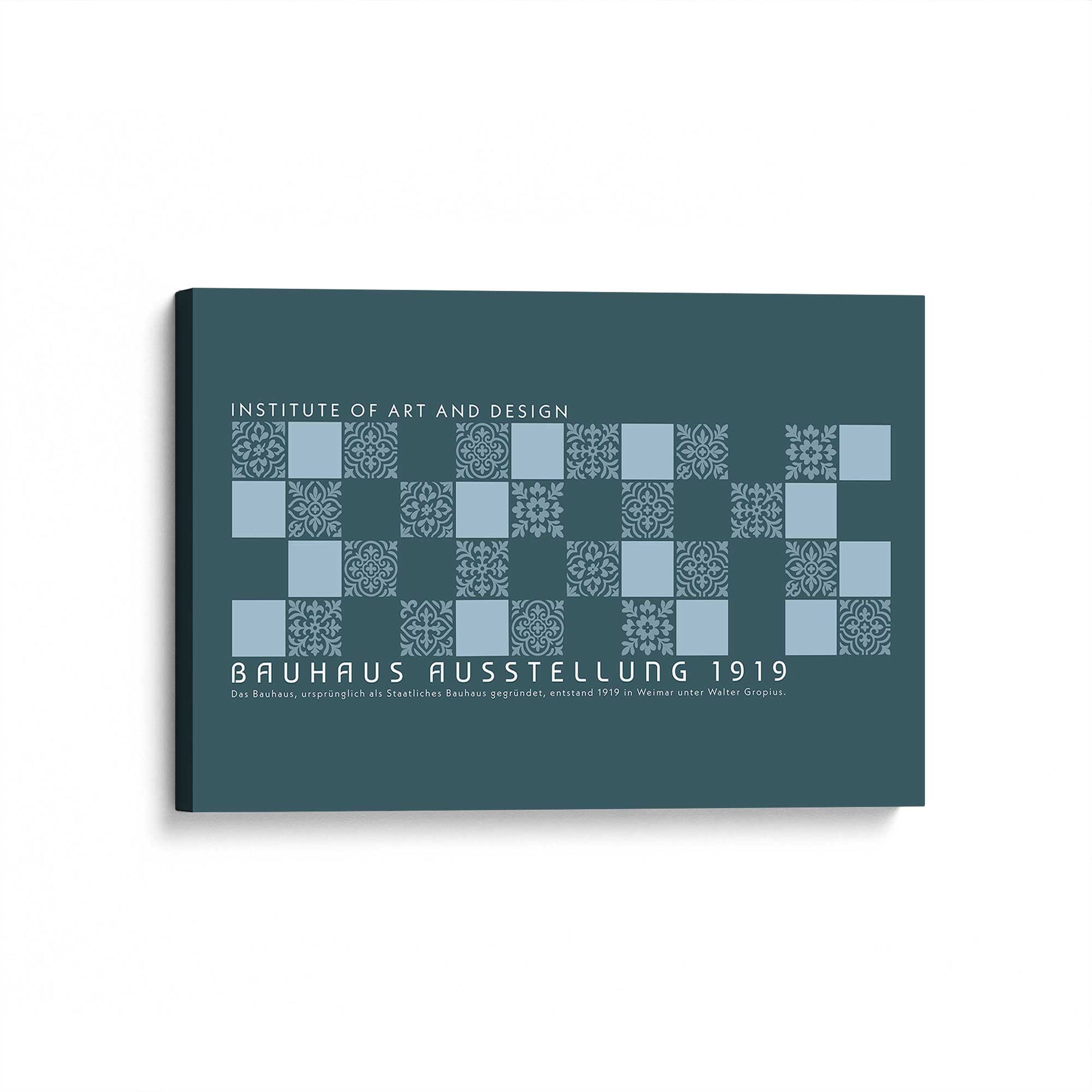 [Color:Stretched Canvas], Picture of art at an angle
