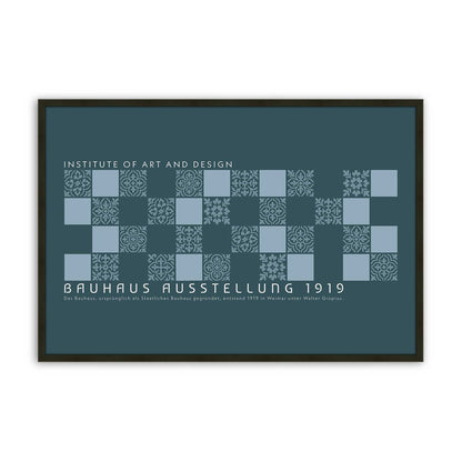[Color:Satin Black], Picture of art in a Satin Black frame