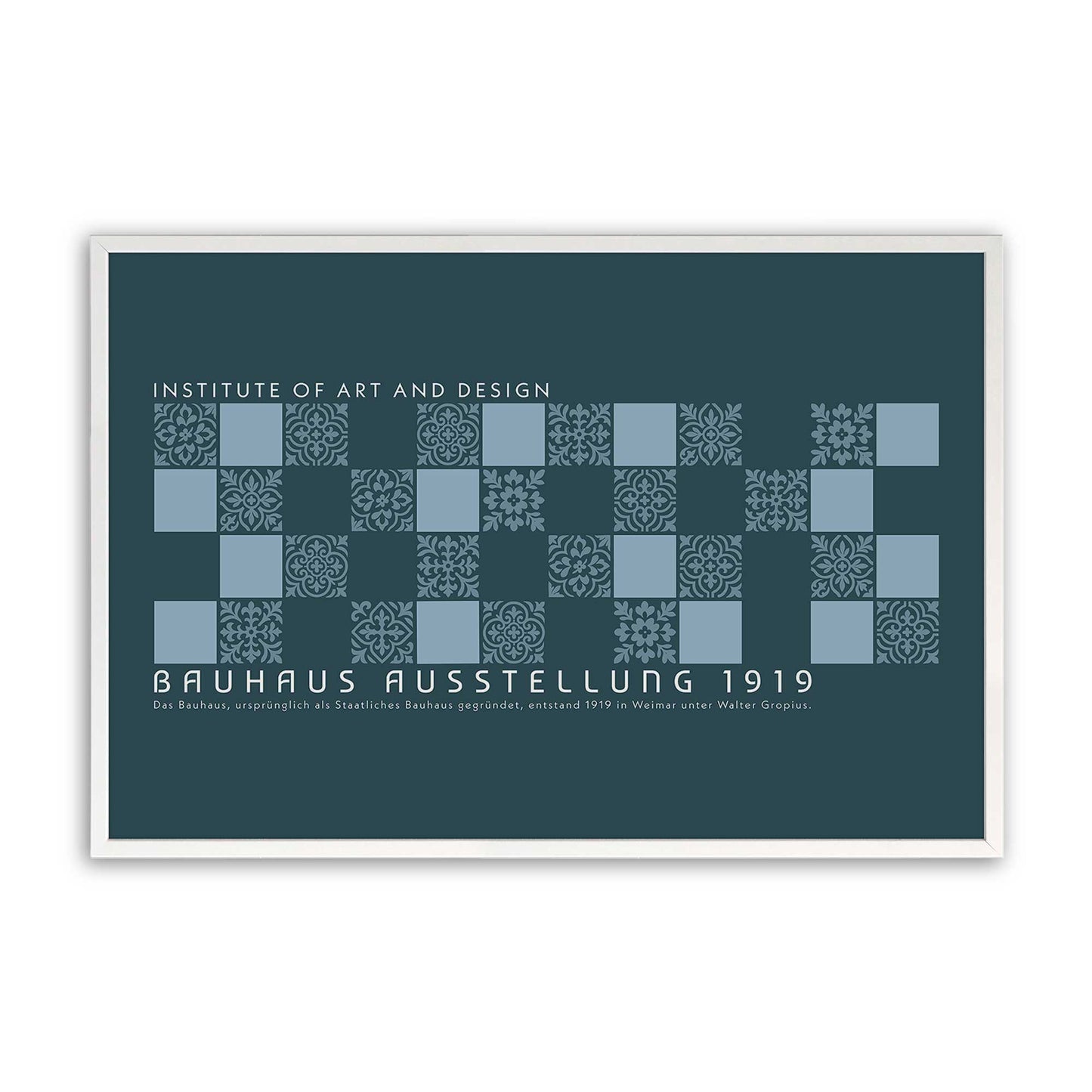 [Color:Opaque White], Picture of art in a Opaque White frame