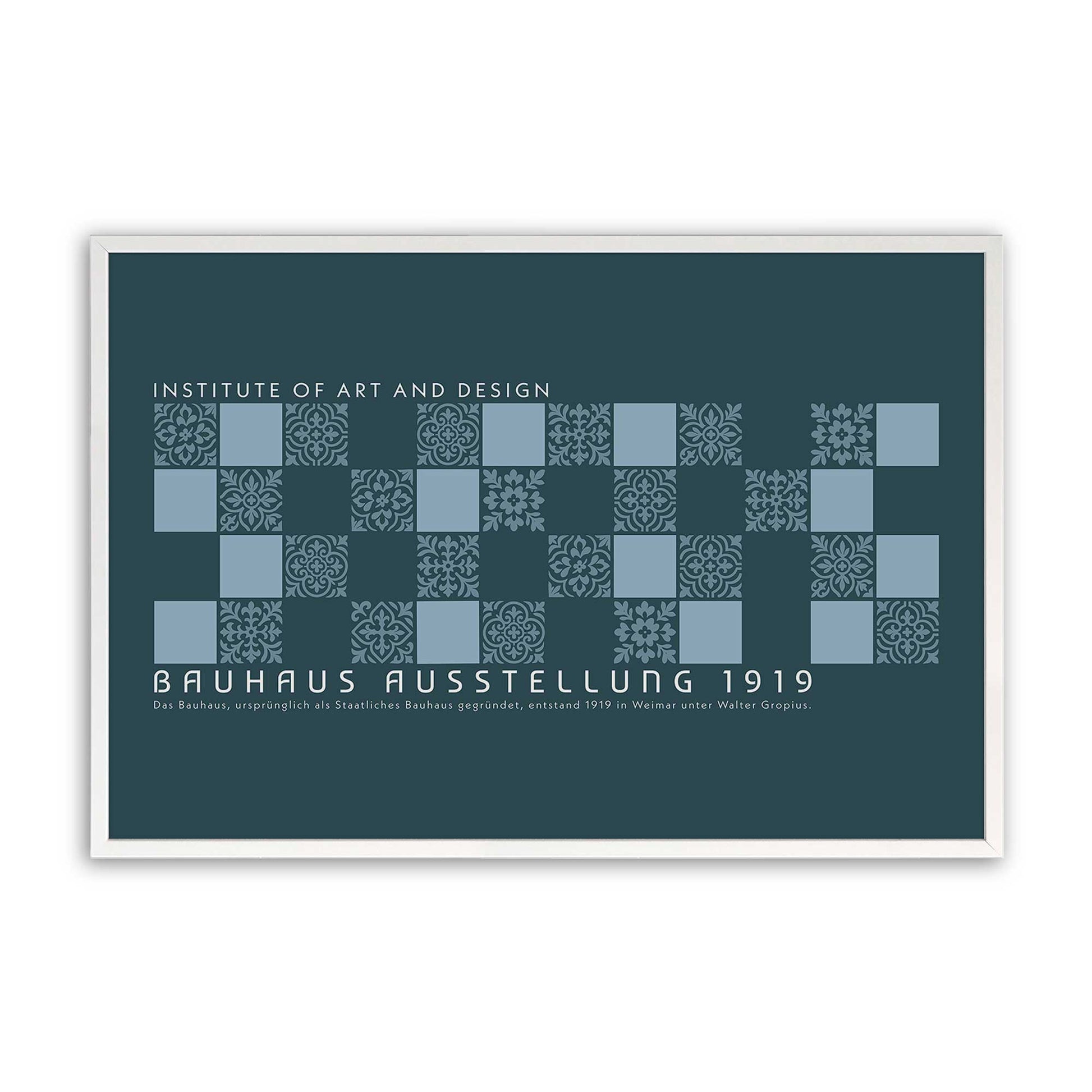 [Color:Opaque White], Picture of art in a Opaque White frame