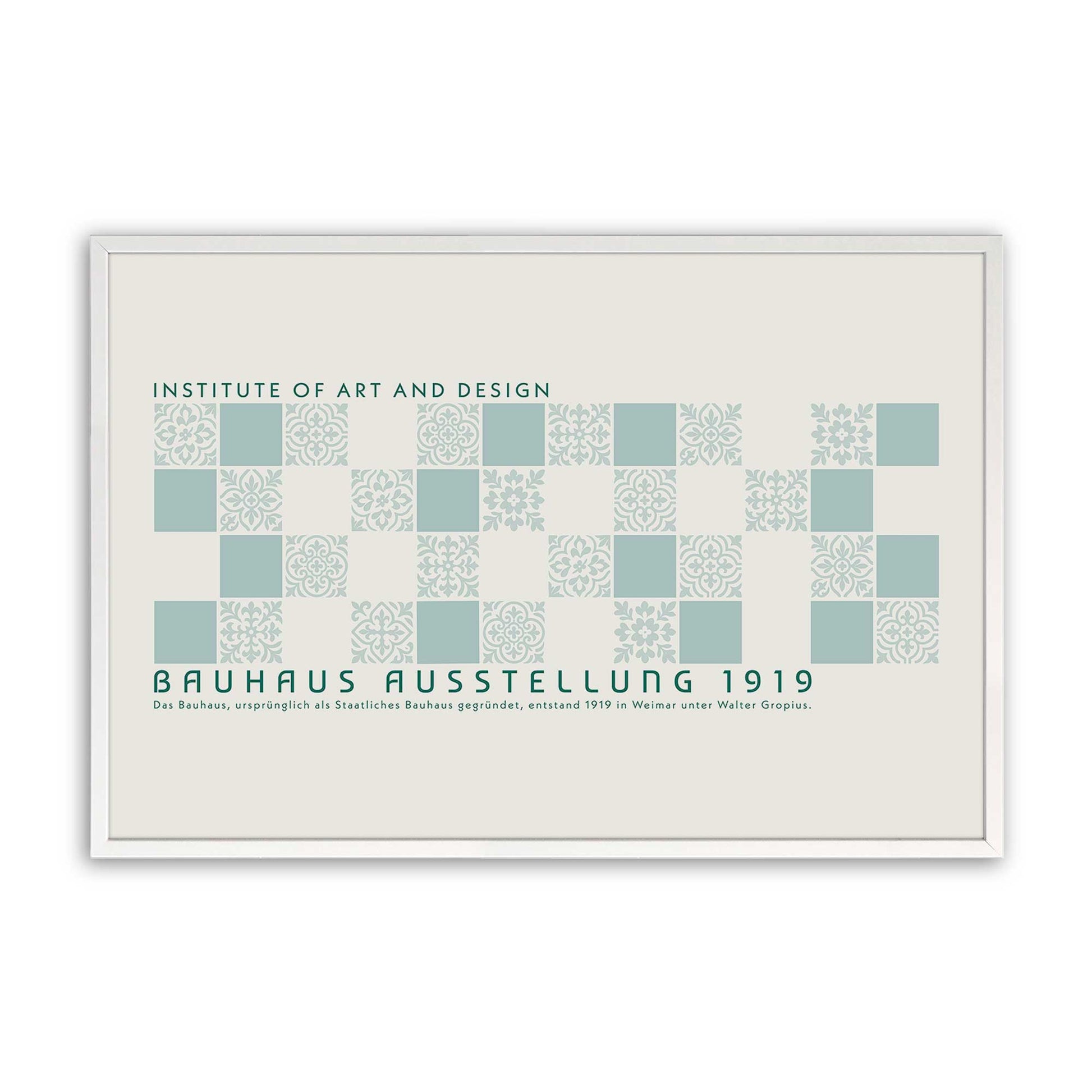 [Color:Opaque White], Picture of art in a Opaque White frame