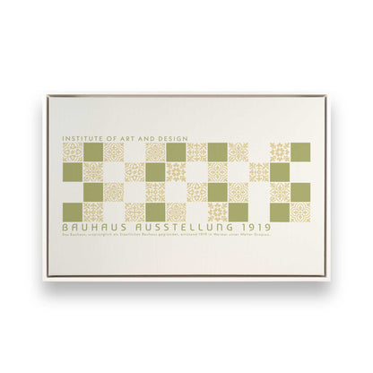 [Color:Opaque White], Picture of art in a White frame