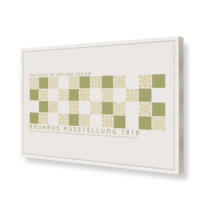 [Color:Opaque White], Picture of art in a Opaque White frame of the corner